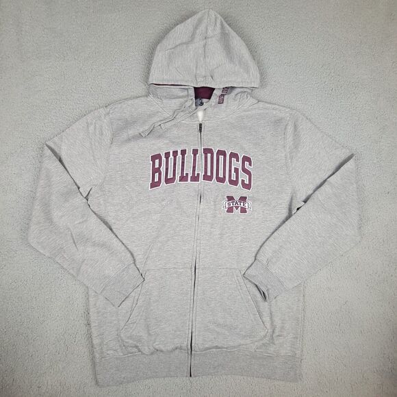 Colosseum Other - Mississippi State Bulldogs Mens L Sweatshirt Colosseum Arch & Logo 3.0 Full Zip